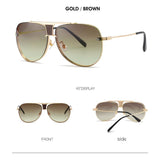 Aviator - Gold & Brown