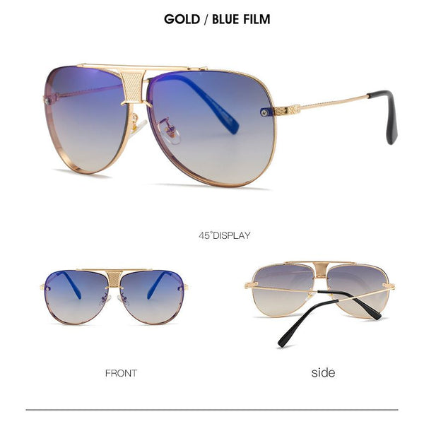 Aviator - Gold & Blue