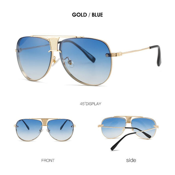 Aviator - Gold & Light Blue